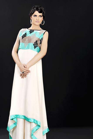 Party Wear Luxury Seussical Collection 2012 by Karma Pink