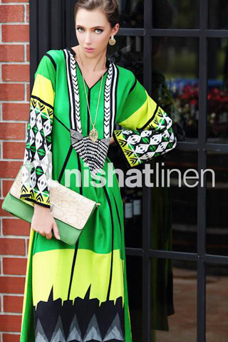 Nishat Linen Latest Ready To Wear 2014 Collection