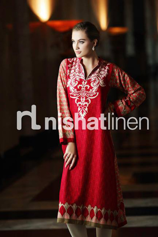 Winter Ready To Wear Nishat Linen Collection