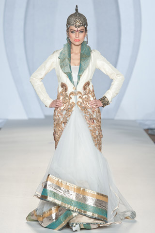 Saadia Mirza Collection at Pakistan Fashion Week 3 London 2012, PFW3