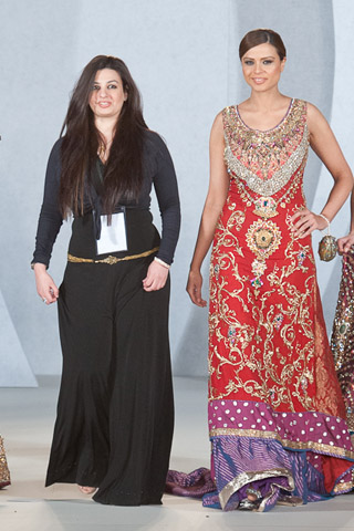 Saadia Mirza Collection at PFW 3 London 2012
