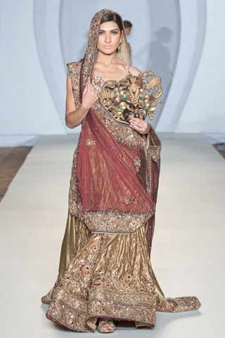 Saadia Mirza Collection at PFW 3 London 2012