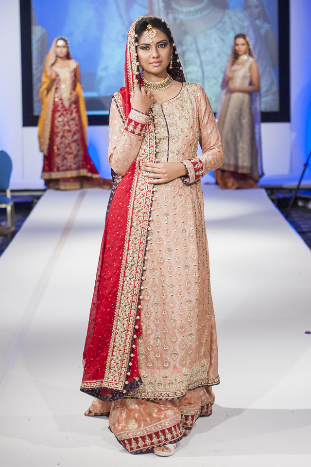 Sana Abbas at Pakistan Fashion Extravaganza London 2014
