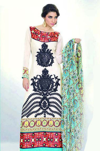 Sana Samia Magnifique Collection 2013 By Lala Textiles