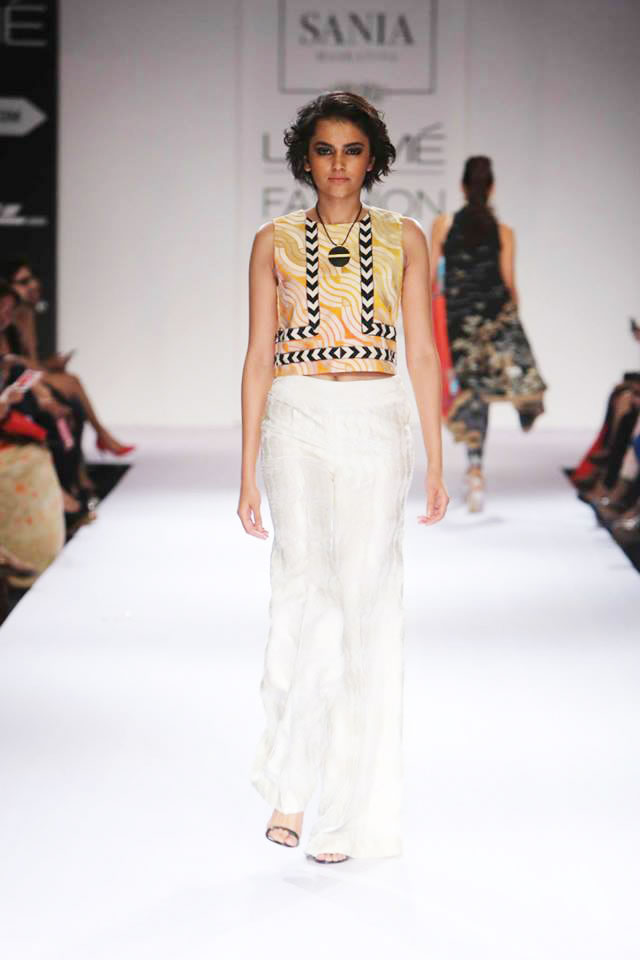 2014 Latest Sania Maskatiya Lakme Fashion Week Collection