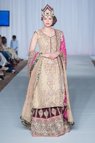 Sara Rohale Asghar at Pakistan Fashion Week London 2013