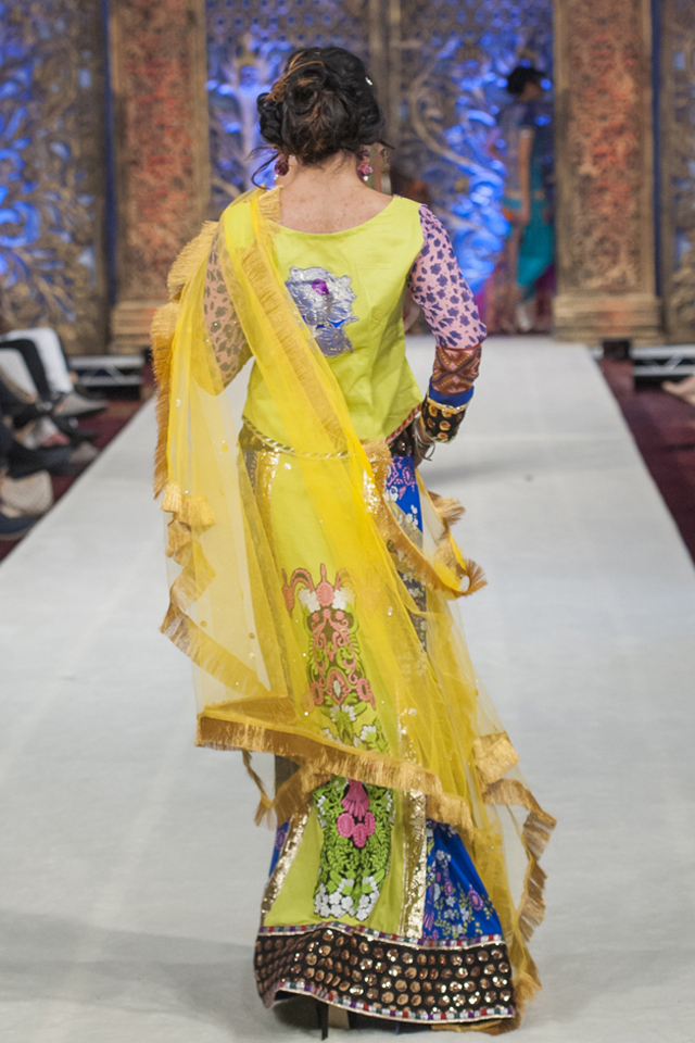 2014 Latest Shariq Textiles PFWL Bridal Collection