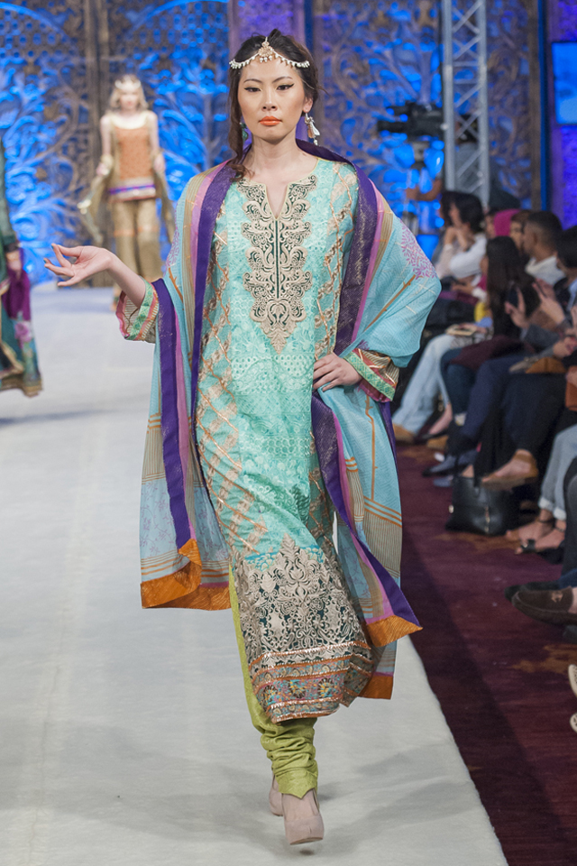 PFWL Shariq Textiles 2014 Bridal Collection