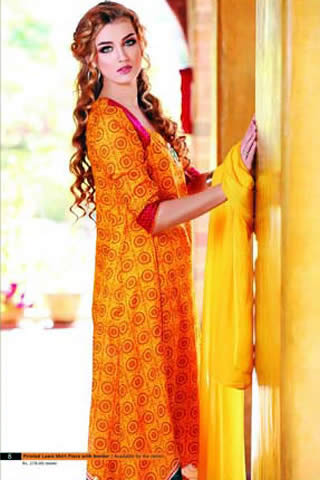 Spring Lawn Collection 2013 by Warda Saleem, Spring Lawn Collection 2013