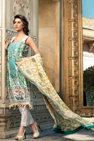 Stunning Lawn Collection 2013 by Mahnoush