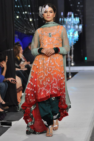 Teena By Hina Butt Collection at LPBW 2012 Day 2