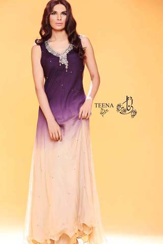 Teena by Hina Butt 2014 Dresses