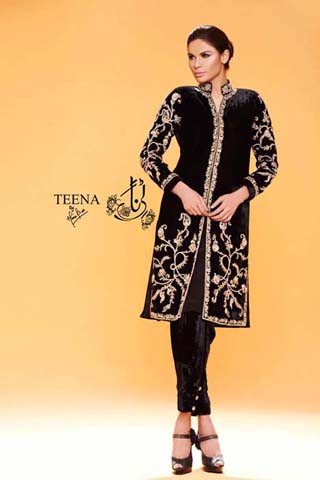 Teena by Hina Butt Latest 2014 Dresses