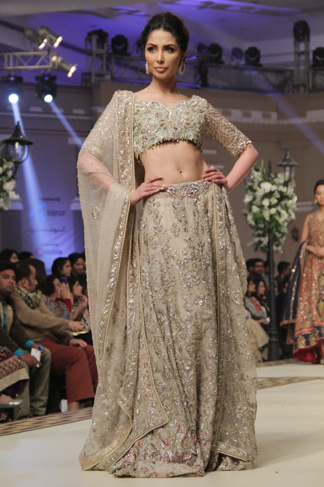 Tena Durrani Telenor Bridal Couture Week 2014 Collection