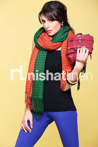 2013 Nishat Winter Shawl Collection