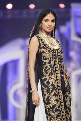 Zaheer Abbas Collection at Pantene Bridal Couture Week 2013 Day 1