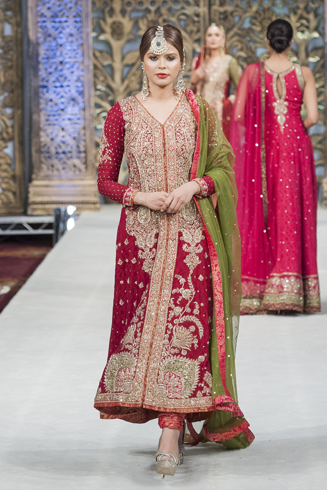 Bridal Zaheer Abbas 2014 Latest PFW Collection