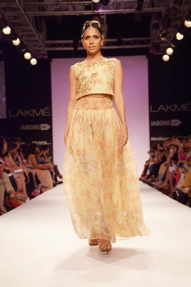 Zara Shahjahan 2014 Lakme Fashion Week Collection