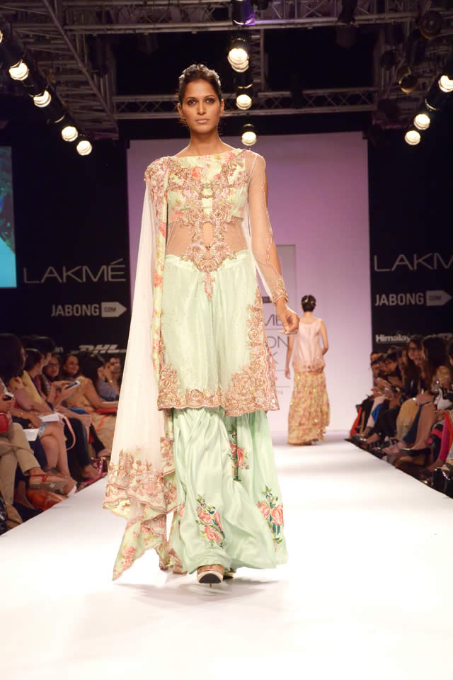 Formal Latest Zara Shahjahan Lakme Fashion Week Collection