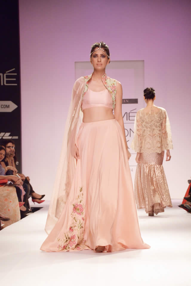 Formal Lakme Fashion Week Zara Shahjahan 2014 Collection