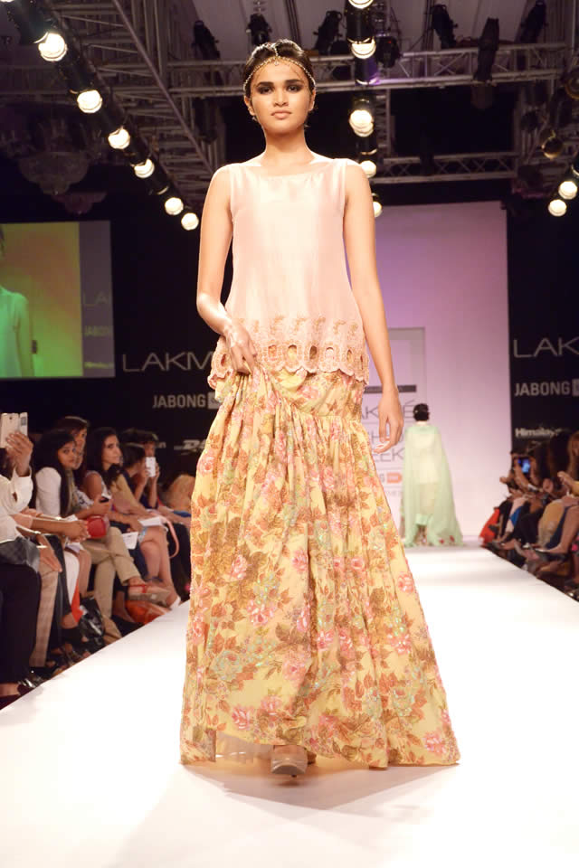 2014 Latest Zara Shahjahan Lakme Fashion Week Collection