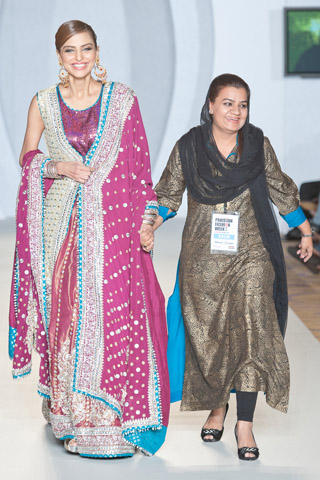 Mona Imran Collection at Pakistan Fashion Week 3 London 2012