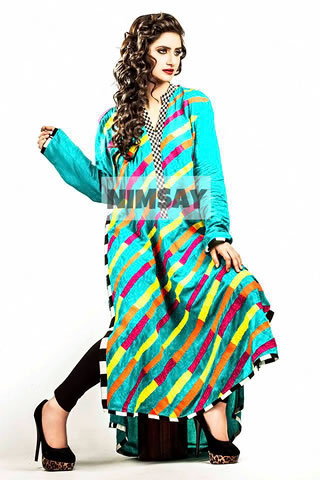 Latest Eid Collection 2013 by Nimsay