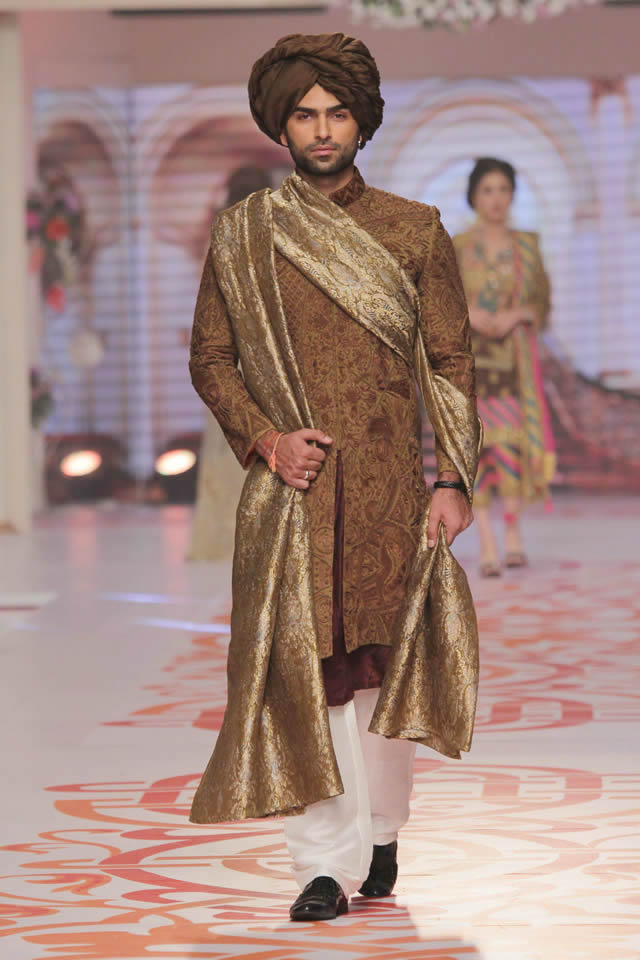 2015 Telenor Bridal Couture Week Adnan Pardesy Wedding Collection Pictures