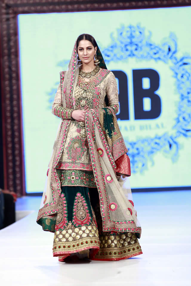 Ahmed Bilal Bridal Dresses at Shaan-e-Pakistan 2016