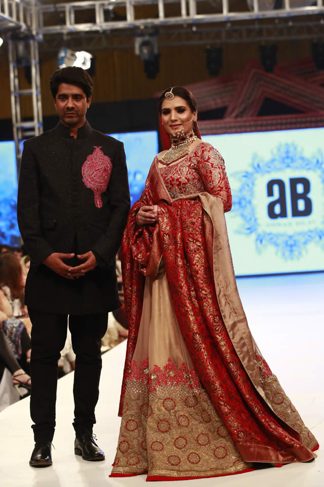 2016 Shaan-e-Pakistan Ahmed Bilal Formal Dresses Pics