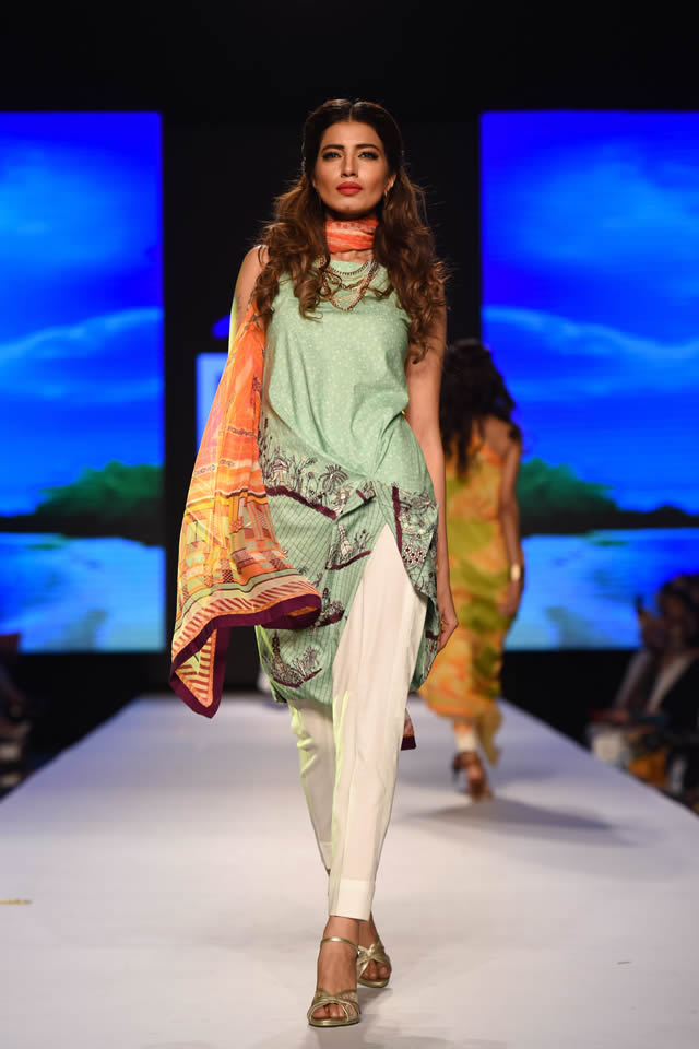 Al Karam Dresses Telenor Fashion Pakistan Week 2015 Images