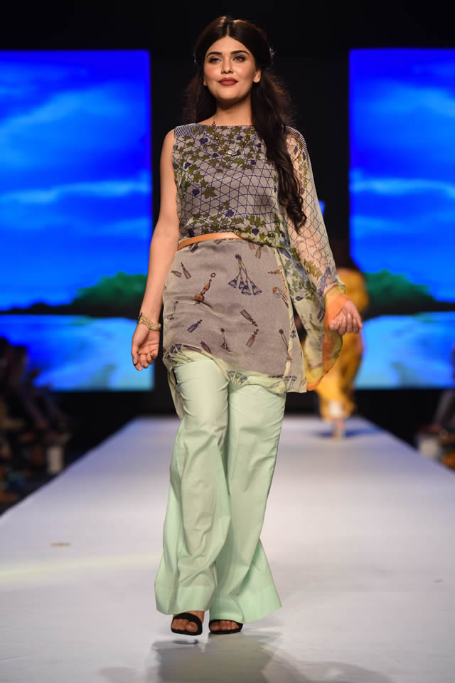 Telenor Fashion Pakistan Week 2015 Al Karam Dresses Gallery