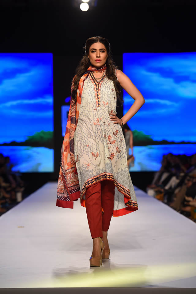 2015 Telenor Fashion Pakistan Week Al Karam Summer Dresses Picture Gallery
