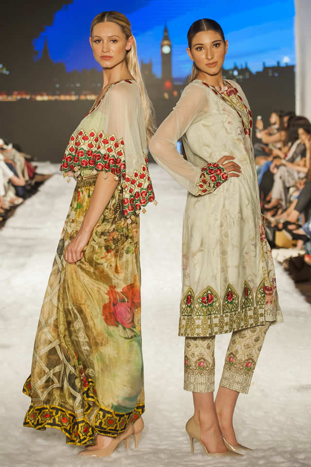 Al Zohaib Textile Pakistan Fashion Week 9 London collection 2016 Images