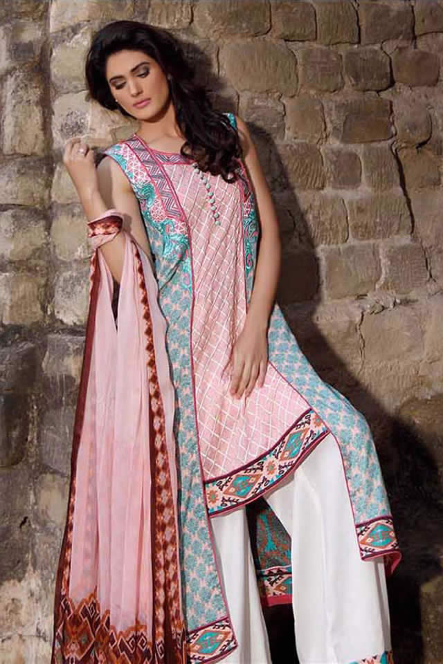 2015 Latest Al-Zohaib Textiles Spring Summer Collection