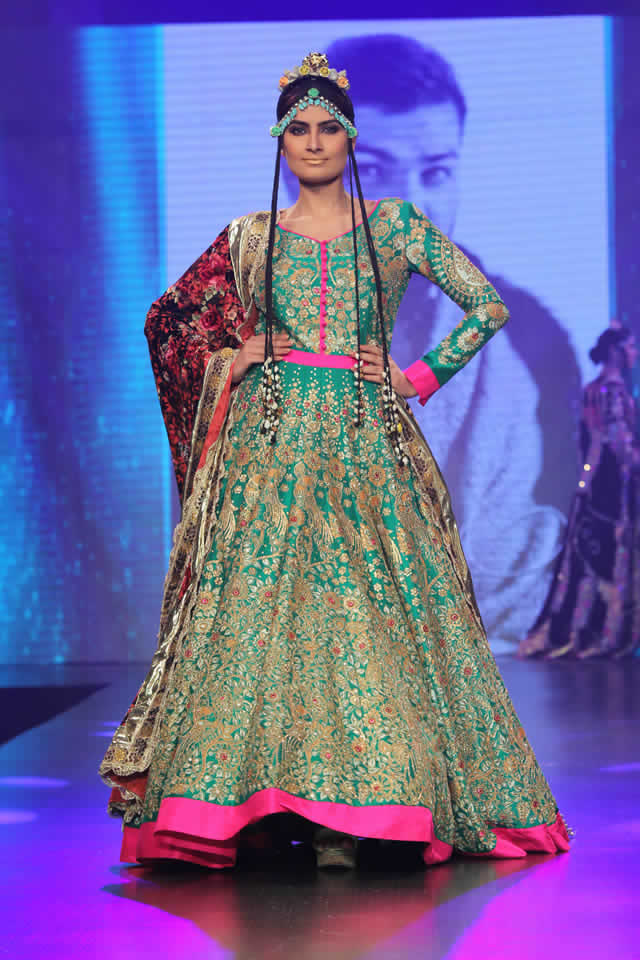 2015 Shaan-e-Pakistan Ali Xeeshan Dresses Collection Photos