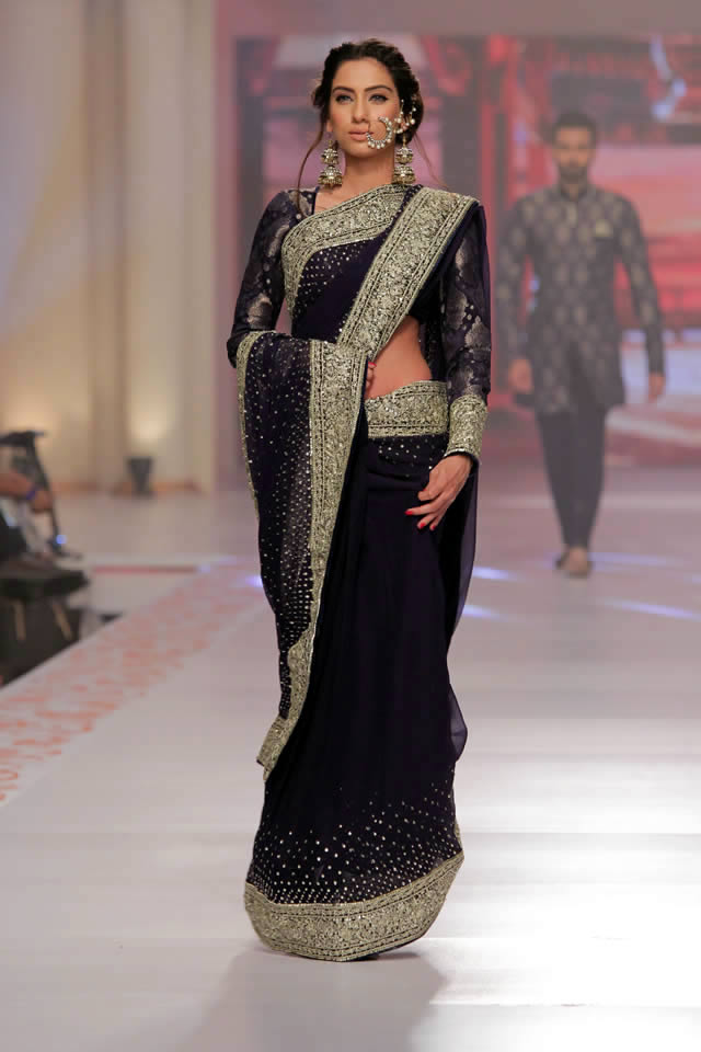 2015 Telenor Bridal Couture Week Amina Yasmeen Summer Dresses Picture Gallery