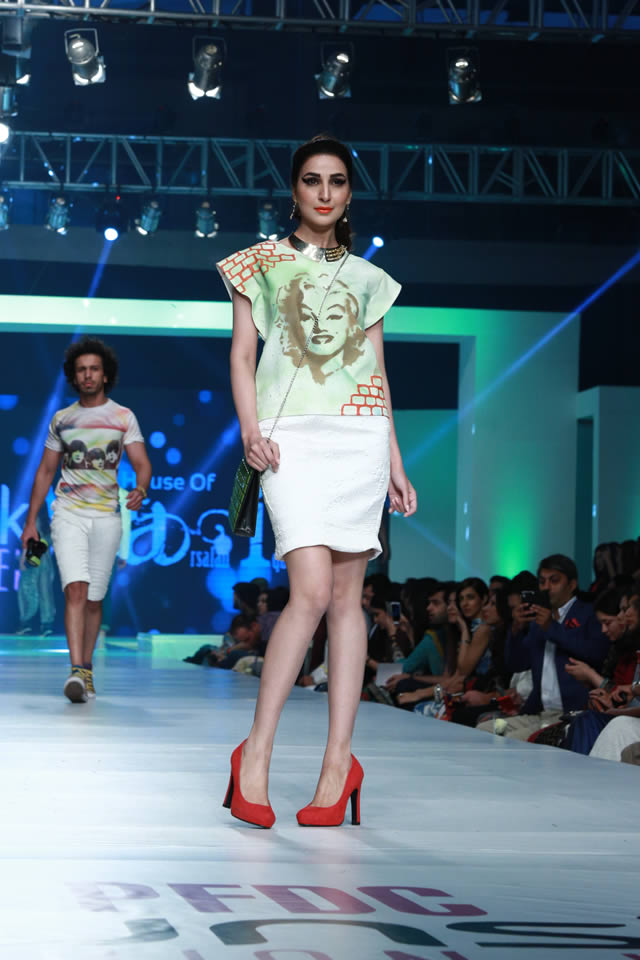 PFDC Sunsilk Fashion Week 2015 Arsalan Iqbal Dresses Gallery