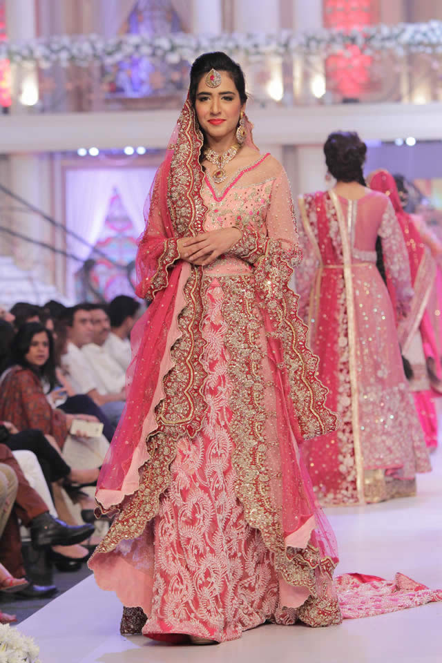 Telenor Bridal Couture Week 2015 Ayesha Ibrahim Dresses Collection Photo Gallery