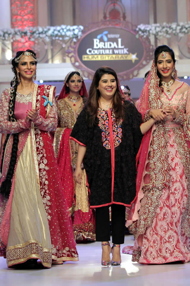 2015 Telenor Bridal Couture Week Ayesha Ibrahim Wedding Colleciton