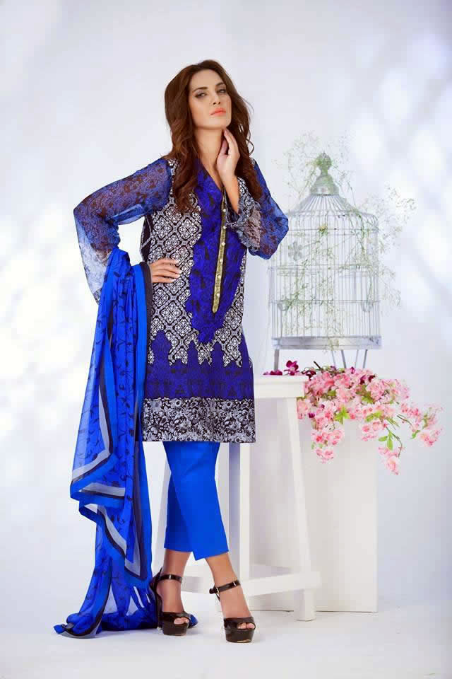 Fashion Designer Ayesha Somaya Dresses Collection 2015