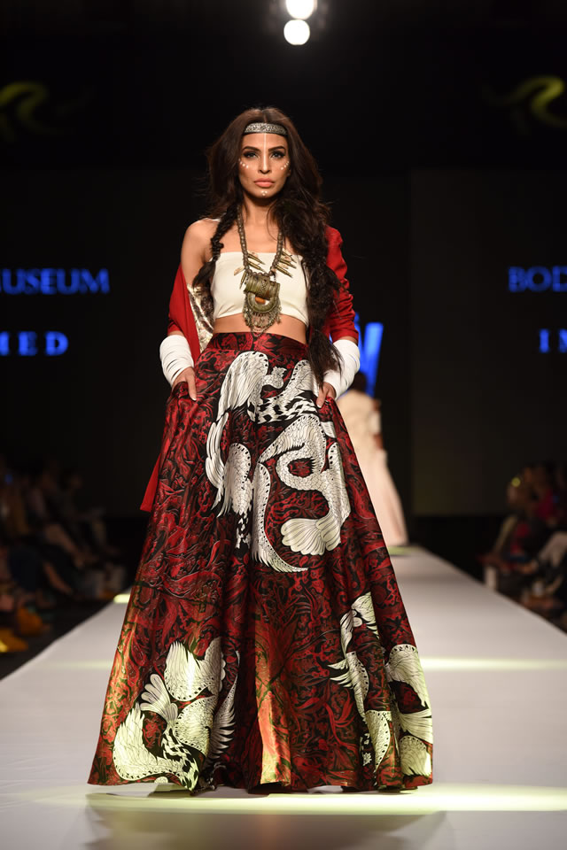 2015 Telenor Fashion Pakistan Week Body Focus Dresses Photos