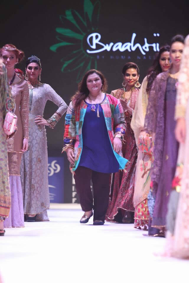 2015 International Fashion Festival Braahtii by Huma Nassr Formal Collection Pictures