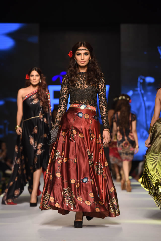 2015 Telenor Fashion Pakistan Week Deepak Perwani Dresses