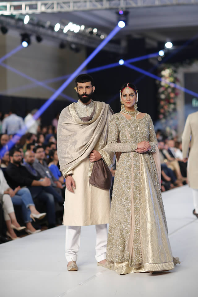 2015 PFDC Loreal Paris Bridal Week Fahad Hussayn Formal Collection Pictures