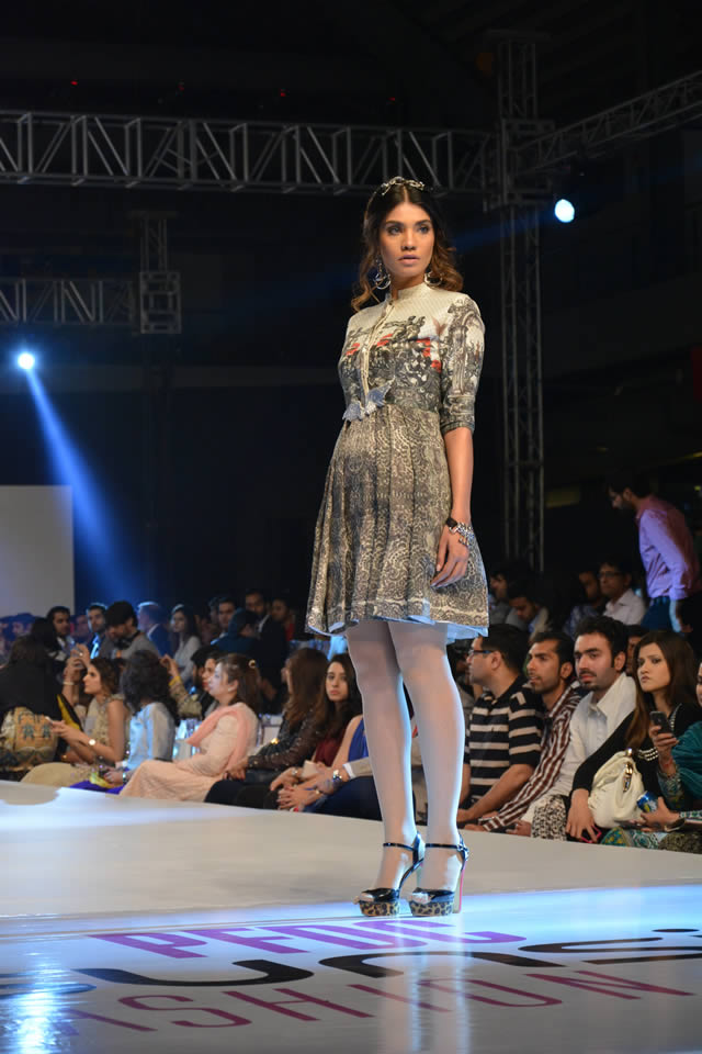 Fahad Hussayn PFDC Sunsilk Fashion Week collection 2015 Dresses
