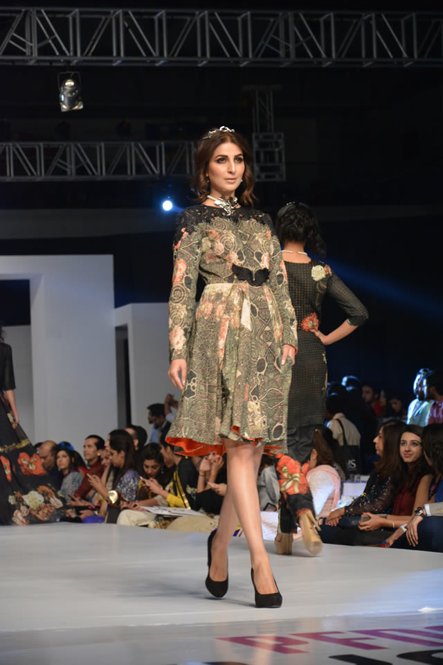 Fahad Hussayn Dresses collection PFDC Sunsilk Fashion Week