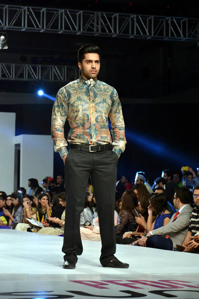 Fahad Hussayn PFDC Sunsilk Fashion Week collection 2015 Outfits