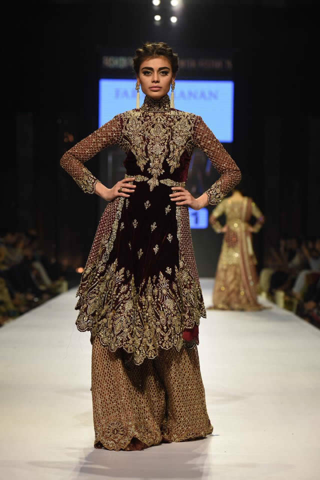 Faraz Manan Dresses Fashion Pakistan Week WF 2015 Images