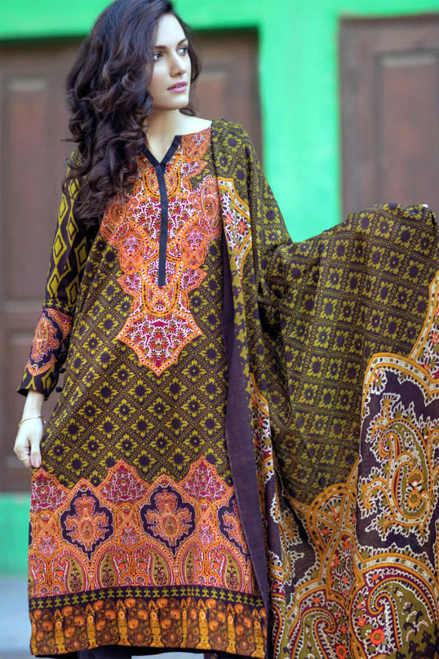 Firdous Winter Dresses collection 2017 Pictures
